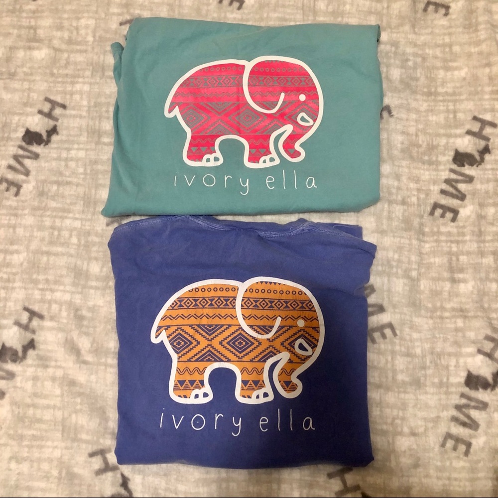 Bundle of 2 Ivory Ella Shirts